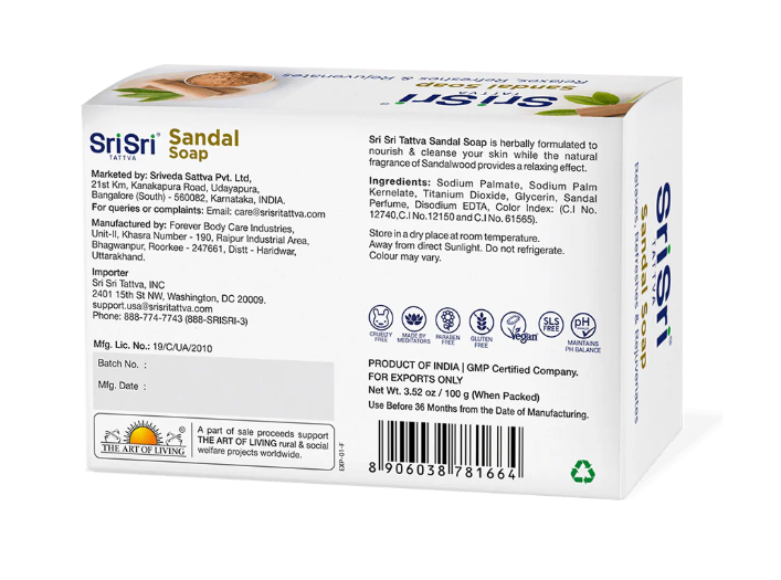 Jabón de Sándalo 100g